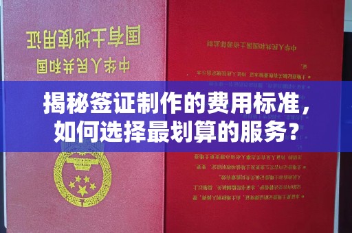 怀化揭秘签证制作的费用标准，如何选择最划算的服务？